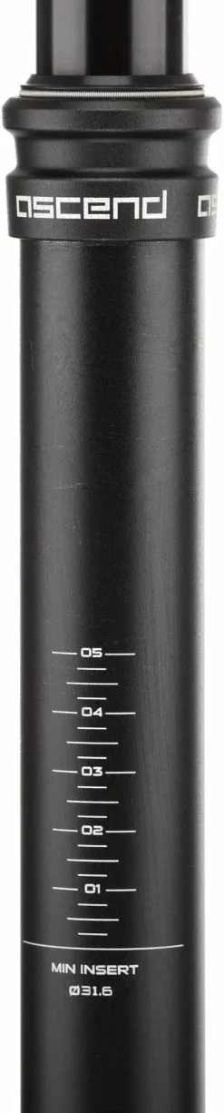 Brand-X ASCEND XL 01 Dropper Sattelstütze -Deutschland Fahrradzubehör Verkaufs-Shop Brand X Ascend XL Dropper Seatpost 170 200mm Dropper Seats posts Black 2017 1