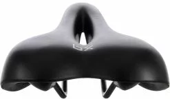 Brand-X Comfort Sattel Frauen -Deutschland Fahrradzubehör Verkaufs-Shop Brand X Womens Comfort Saddle Internal Black 2017 BXSDLCOMBLKLADIES 2