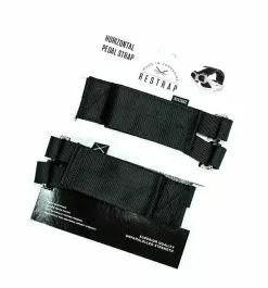 Restrap Horizontale Pedalriemen 7 Restrap Horizontale Pedalriemen -Deutschland Fahrradzubehör Verkaufs-Shop Restrap Horizontal Pedal Straps Pedal Spares Black RS HRZ STD BLK 2
