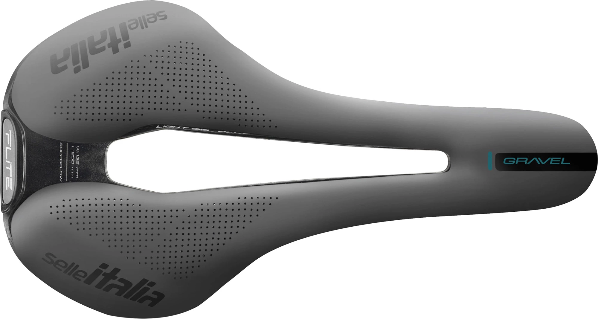 Selle Italia Flite Boost Gravel TI 316 Superflow Saddle 1 Selle Italia Flite Boost Gravel TI 316 Superflow Saddle