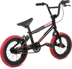 Stolen Agent 12" BMX Bike (2022) -Deutschland Fahrradzubehör Verkaufs-Shop Stolen Agent 12 BMX Bike Black Red 2022 03