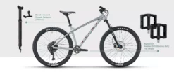 Vitus Nucleus 27 VRS Mountainbike (Set Mit Absenkbare Sattelstütze Und Pedalen)