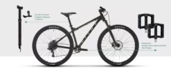 Vitus Nucleus 27 VR Mountainbike (Set Mit Absenkbare Sattelstütze Und Pedalen)